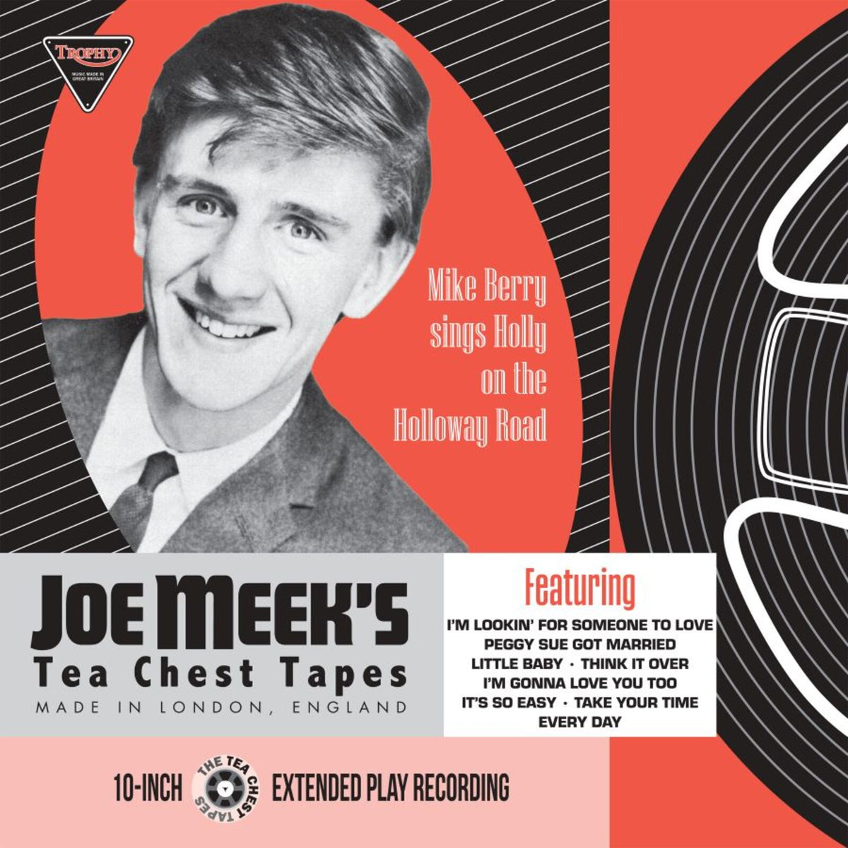 Mike Berry - Mike Berry Sings Holly On The Holloway Rd - Joe Meek's Tea Chest Tapes Product Image