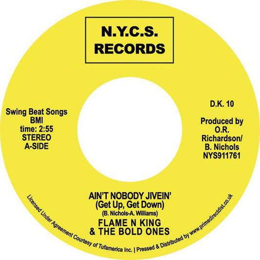 Ain't Nobody Jivein' (Get Up Get Down) /Ho Happy Days