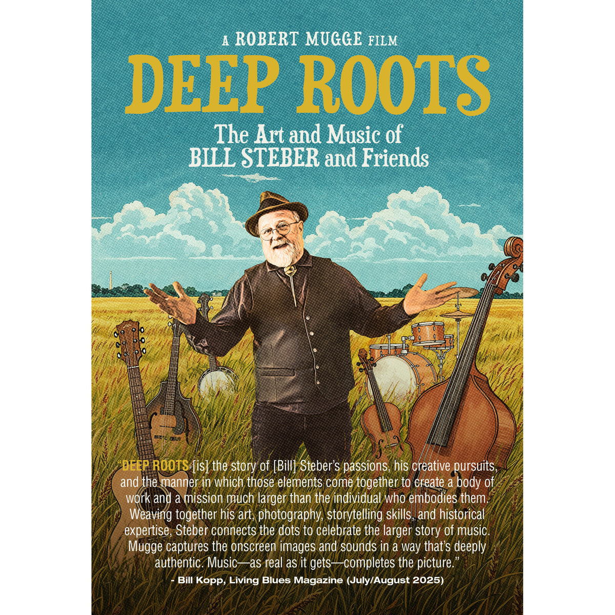 Deep Roots - Deep Roots: The Art And Music Of Bill Steber And Friends Product Image