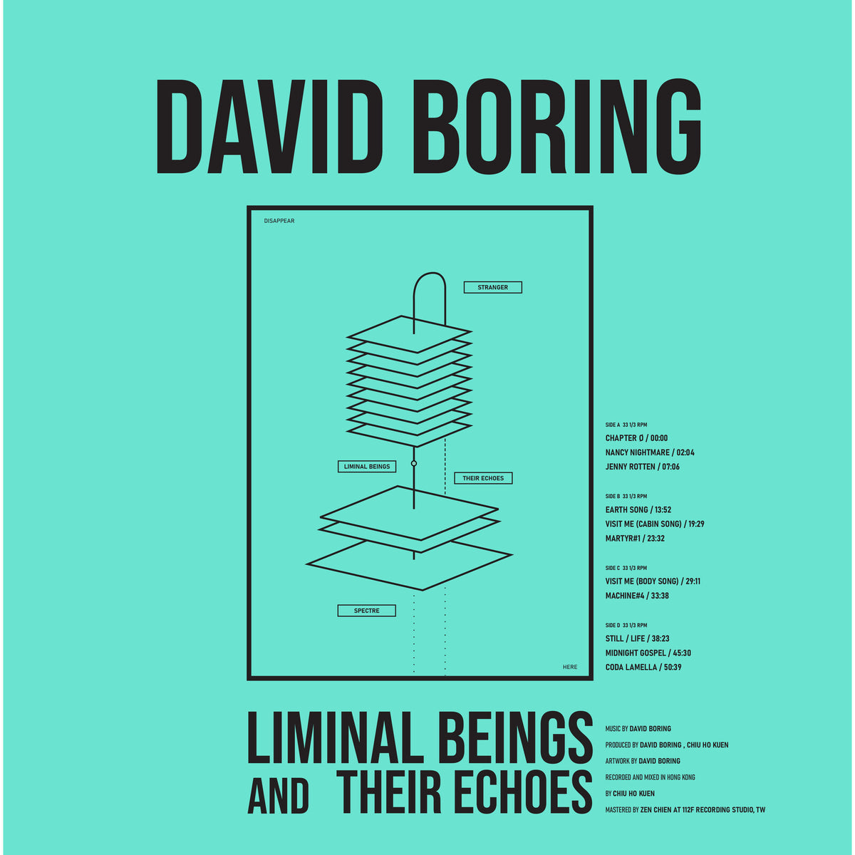David Boring - Liminal Beings and Their Echoes Product Image