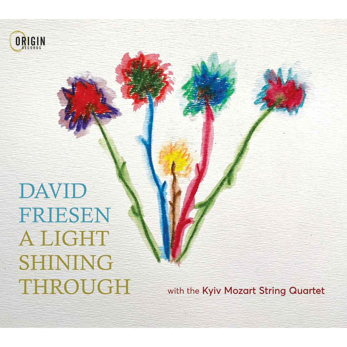 David Friesen and Kyiv Mozart String Quartet - A Light Shining Through Product Image