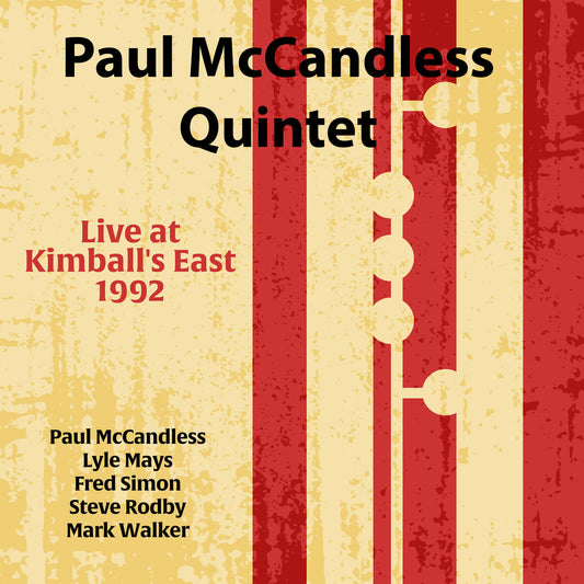 Paul McCandless Quintet - Live at Kimball's East 1992 Product Image
