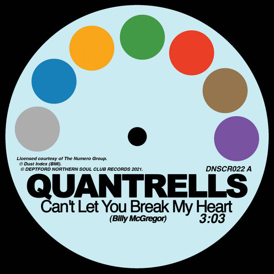 Cant Let You Break My Heart / Im Not Ready For Love