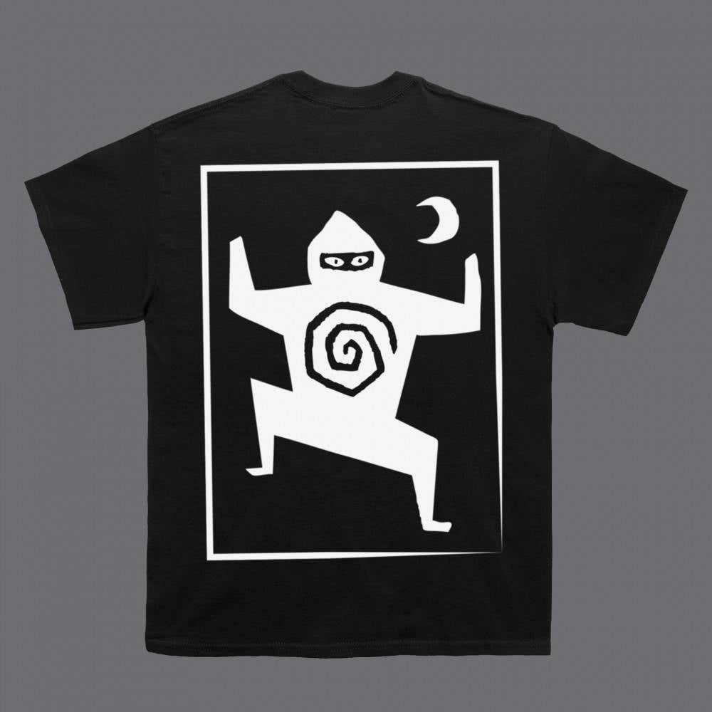 Ninja Tune Black Woodcut T Shirt