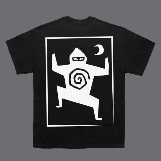 Ninja Tune Black Woodcut T Shirt