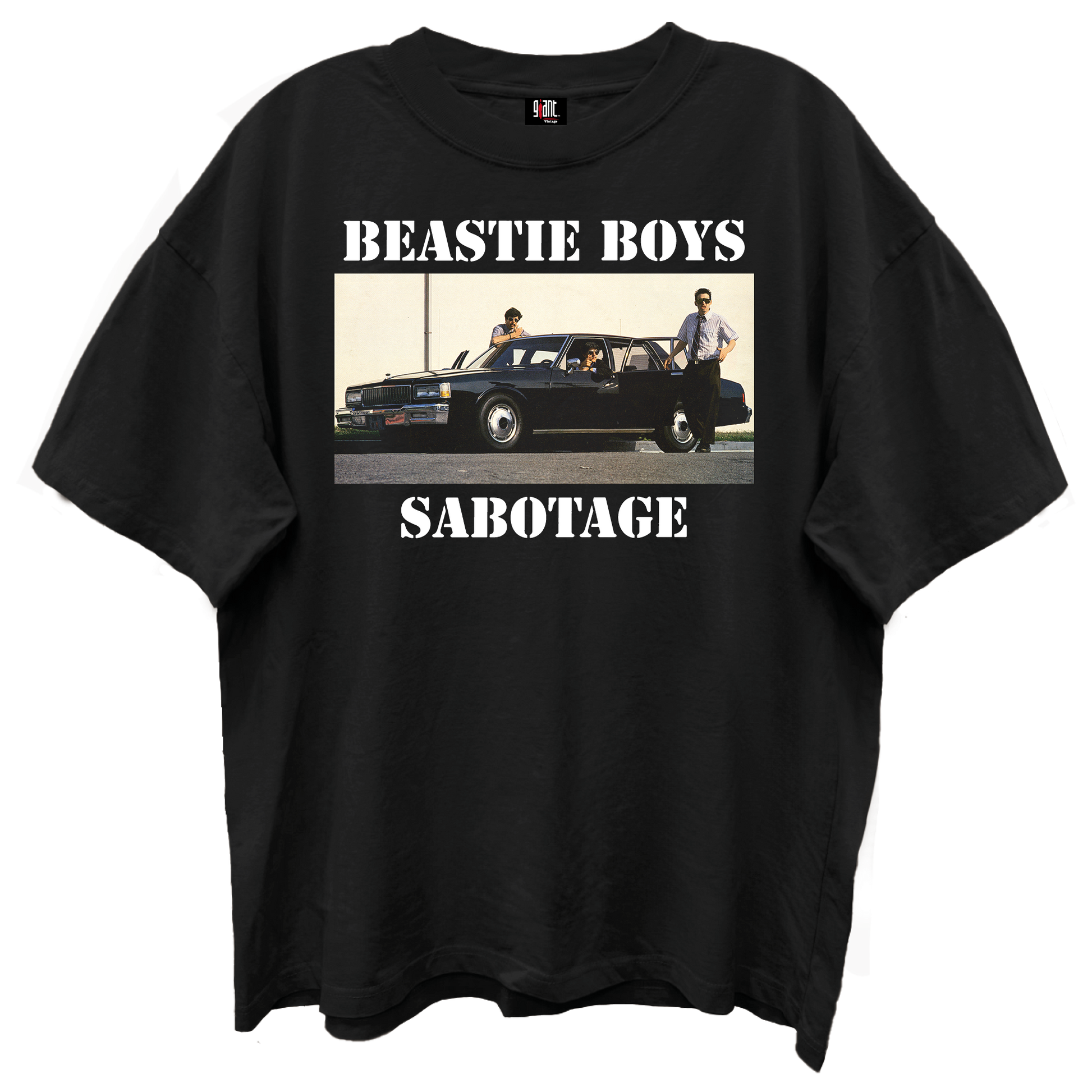 Beastie Boys - Sabatoge Giant Vintage Tshirt Black Product Image