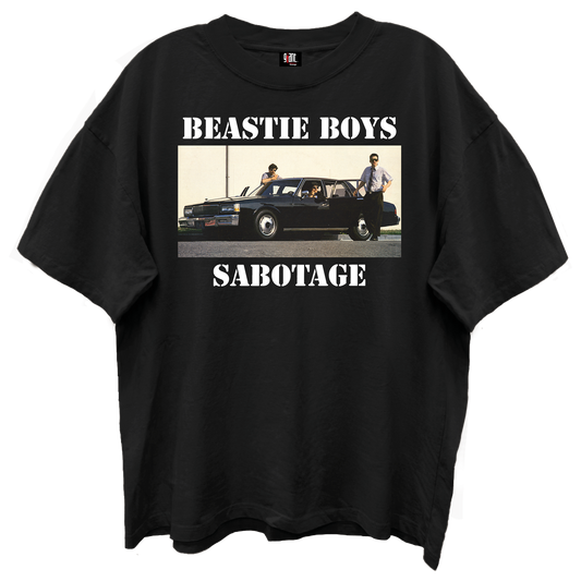 Beastie Boys - Sabatoge Giant Vintage Tshirt Black Product Image