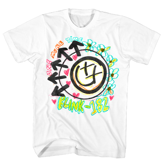 Blink 182 - One More Time Tshirt Wht Product Image