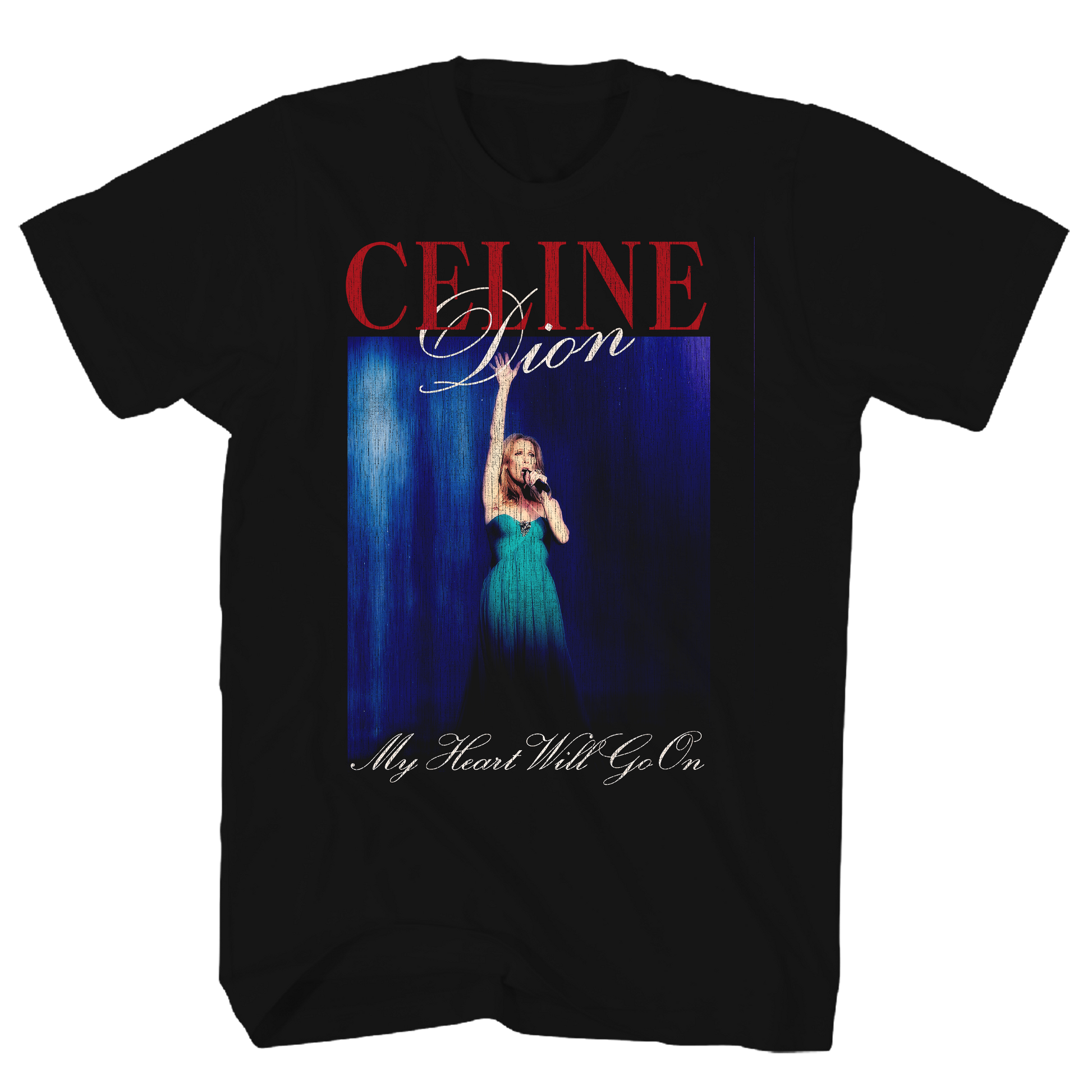 Celine Dion - My Heart Photo Tshirt Product Image