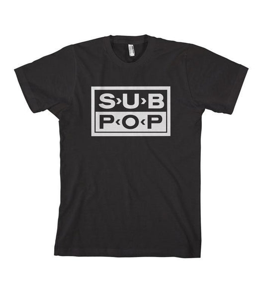 Sub Pop - Sub Pop Logo - T-Shirt - Black Product Image