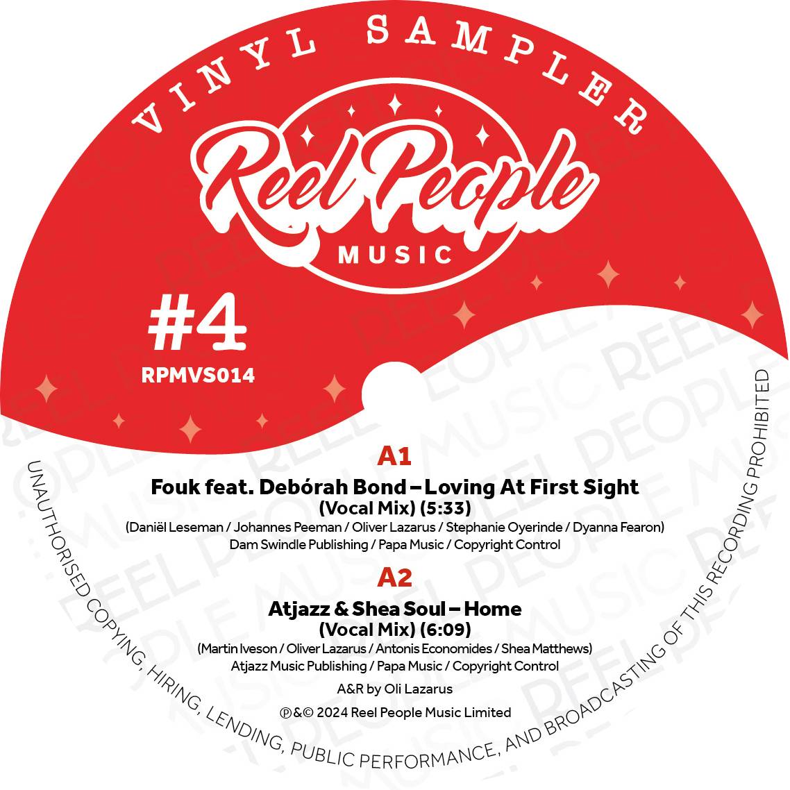Reel People Music Vinyl Sampler : Volume 4