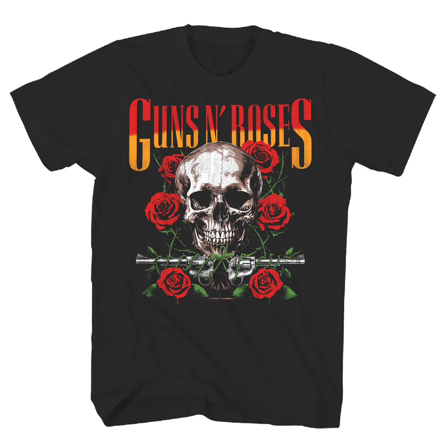 Guns N Roses - 87 88 Tour Tshirt Black Product Image