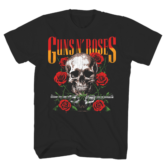 Guns N Roses - 87 88 Tour Tshirt Black Product Image