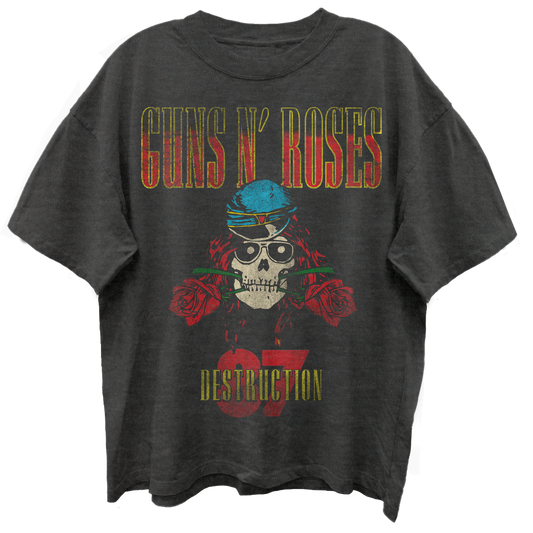 Guns N Roses - Uk Tour Giant Vintage Tshirt Black Product Image