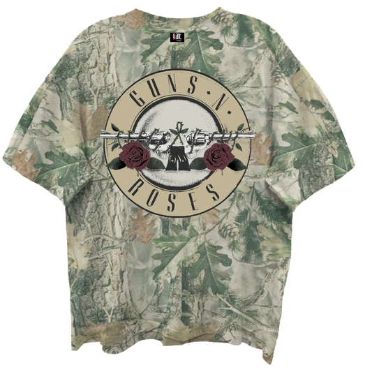 Guns N Roses - Bullet T Shirt Giant Camo Product Image