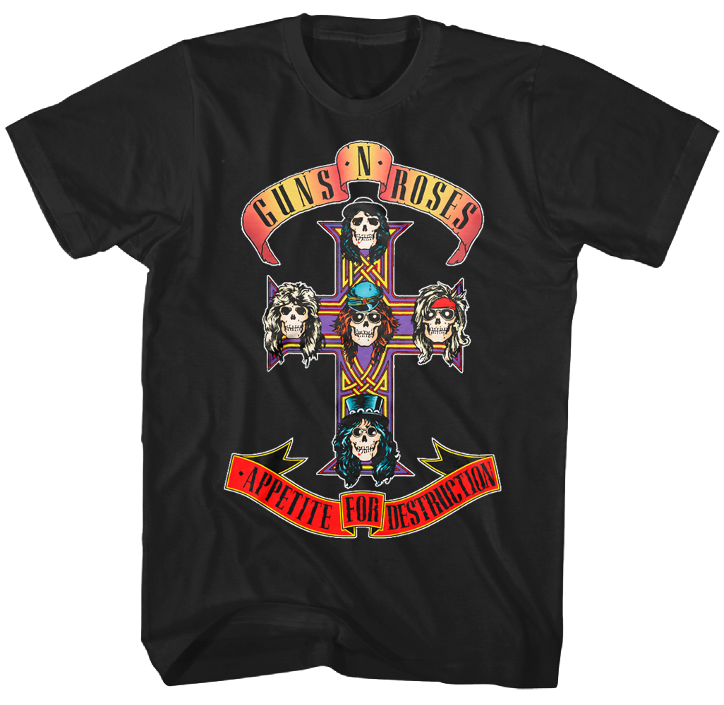 Guns N Roses - Appetite For Destruction SS Tee Product Image