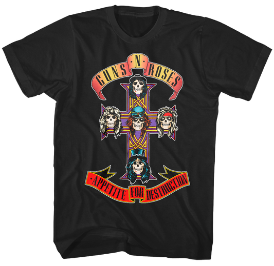 Guns N Roses - Appetite For Destruction SS Tee Product Image