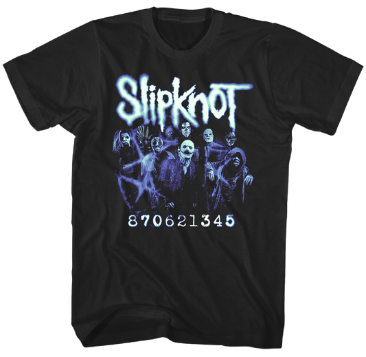Slipknot - Band Member Numbers Tshirt Product Image