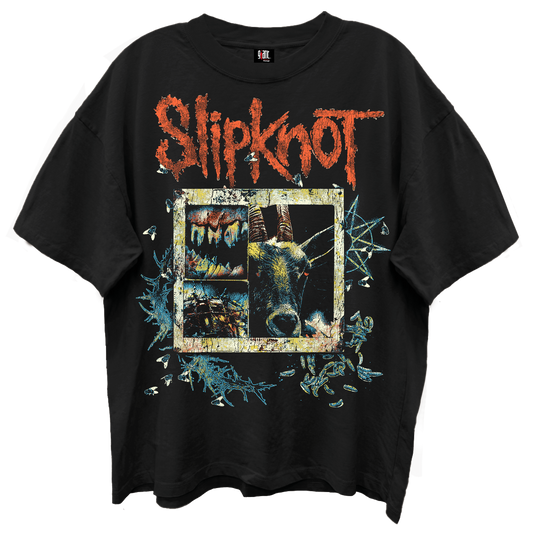 Slipknot - Evergreen Giant Frt/bk T Shirt Black Product Image