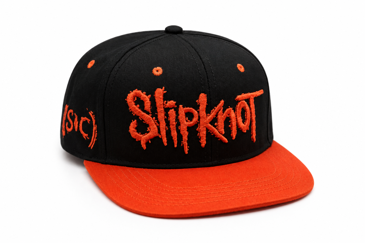Slipknot - Flatbill Snapback Cap Black/red Product Image