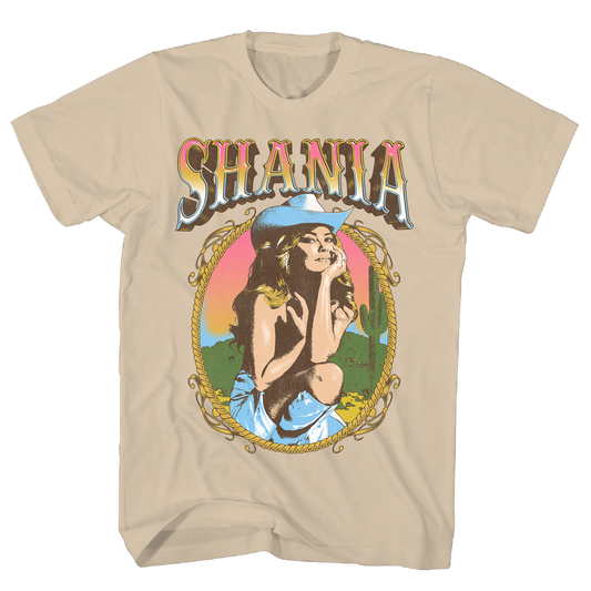 Shania Twain - Cowgirls T Shirt 1x Sand Product Image
