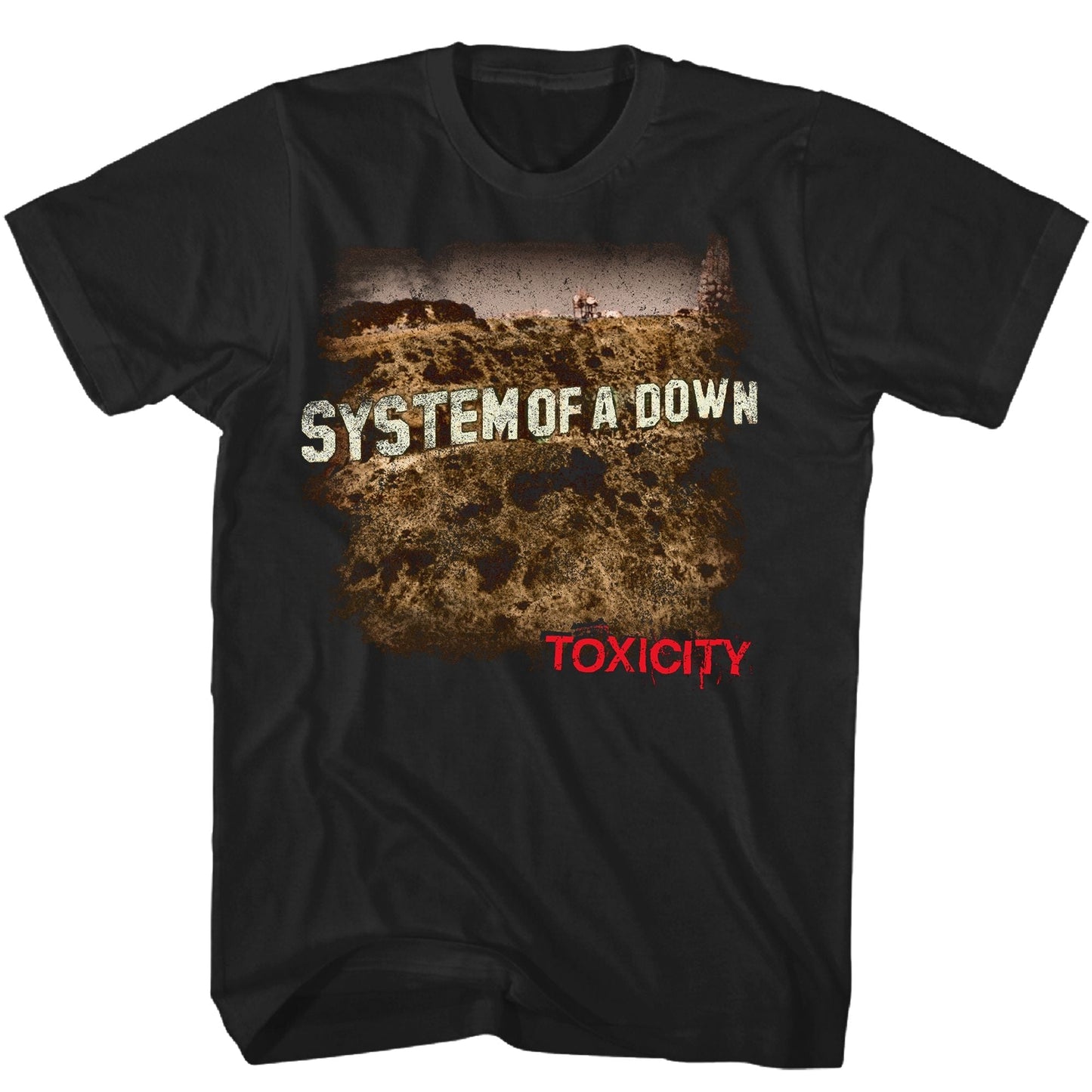 System Of A Down - Toxicity Tshirt Black Product Image