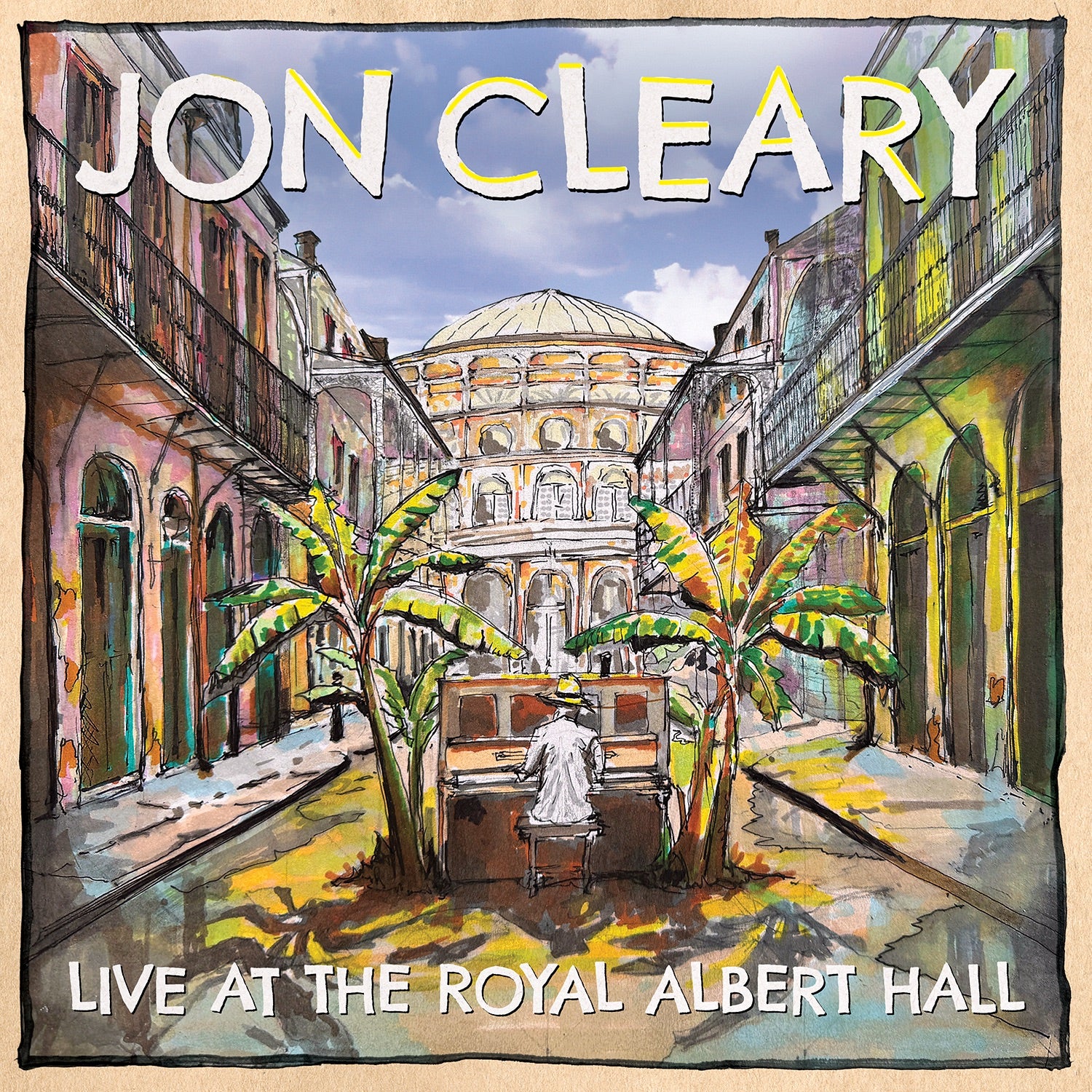 Jon Cleary - Live at the Royal Albert Hall Album Cover