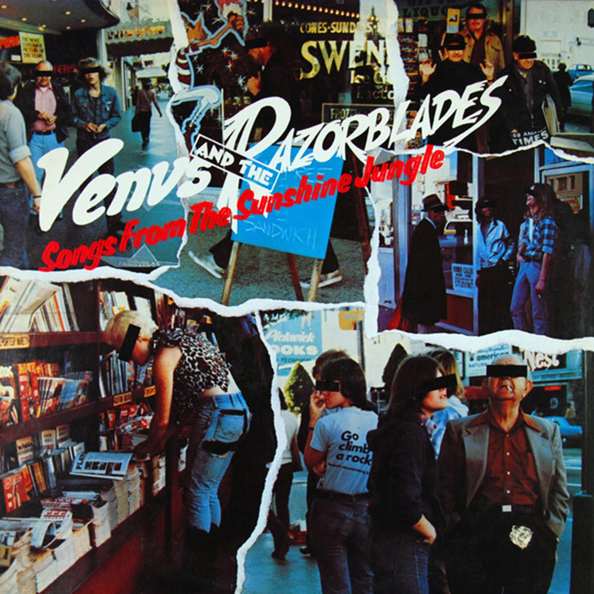 Venus & The Razorblades - Songs from the Sunshine Jungle Album Cover