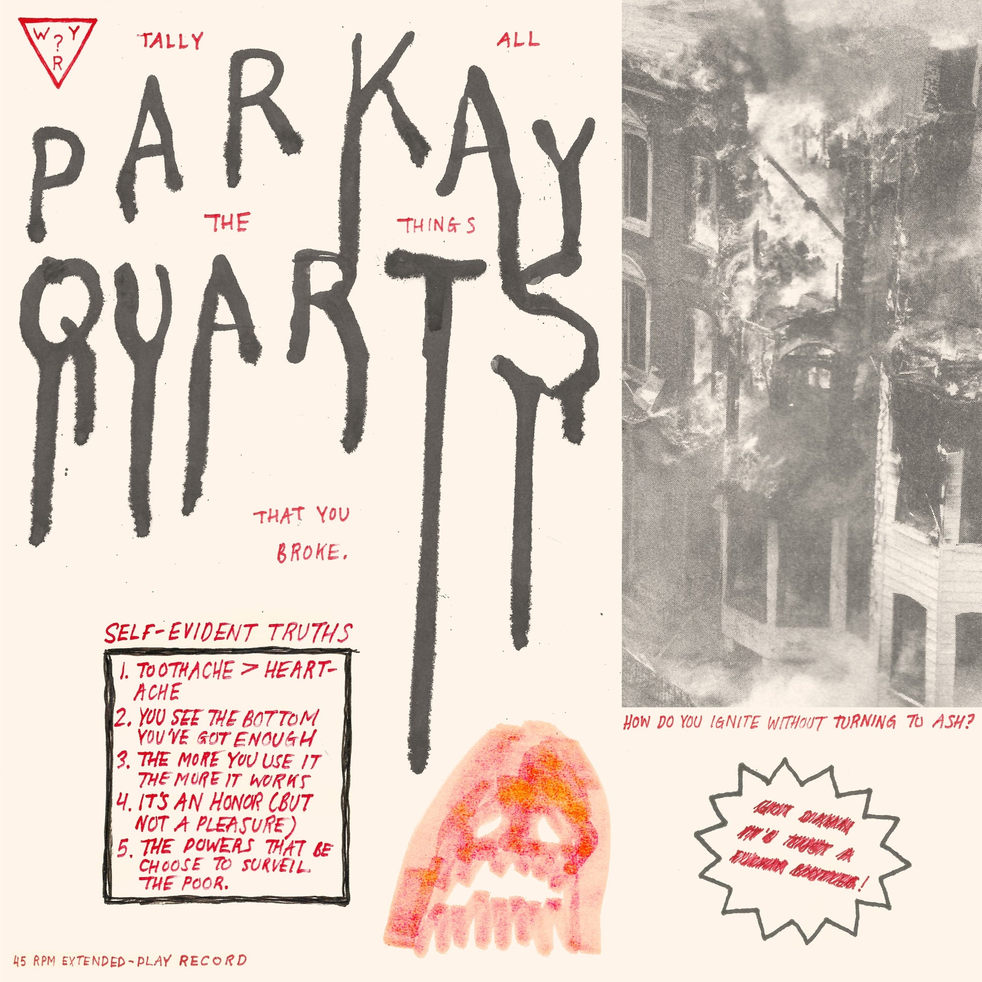 Parquet Courts - Tally All the Things You Broke - EP Album Cover