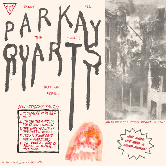 Parquet Courts - Tally All the Things You Broke - EP Album Cover