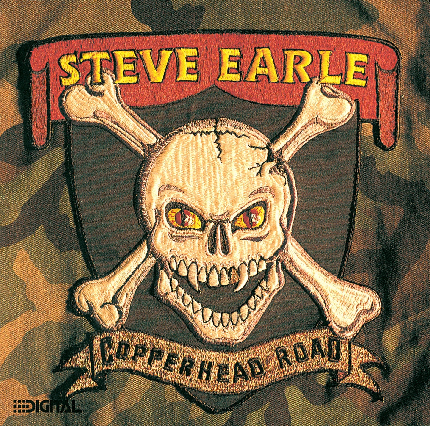 Steve Earle - Copperhead Road Album Cover