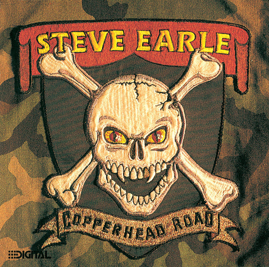 Steve Earle - Copperhead Road Album Cover