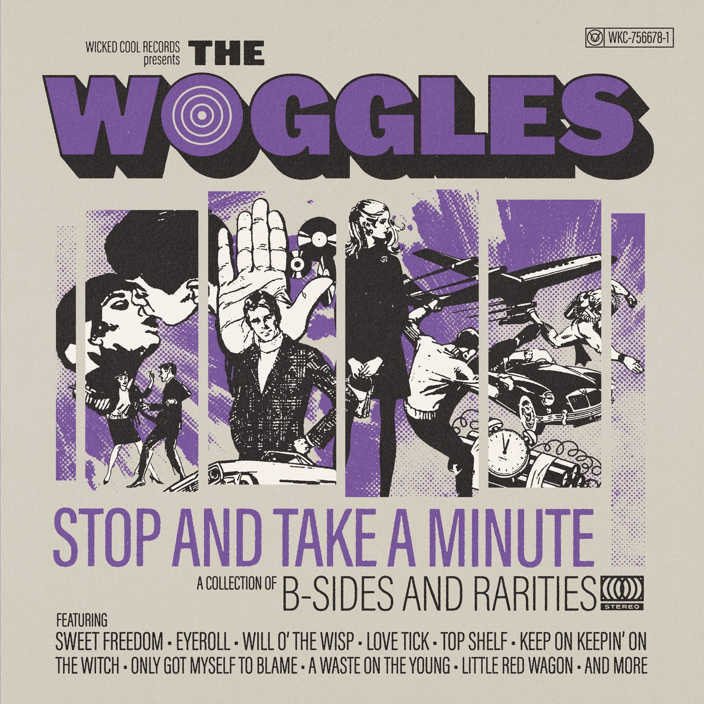 The Woggles - Stop And Take A Minute Album Cover