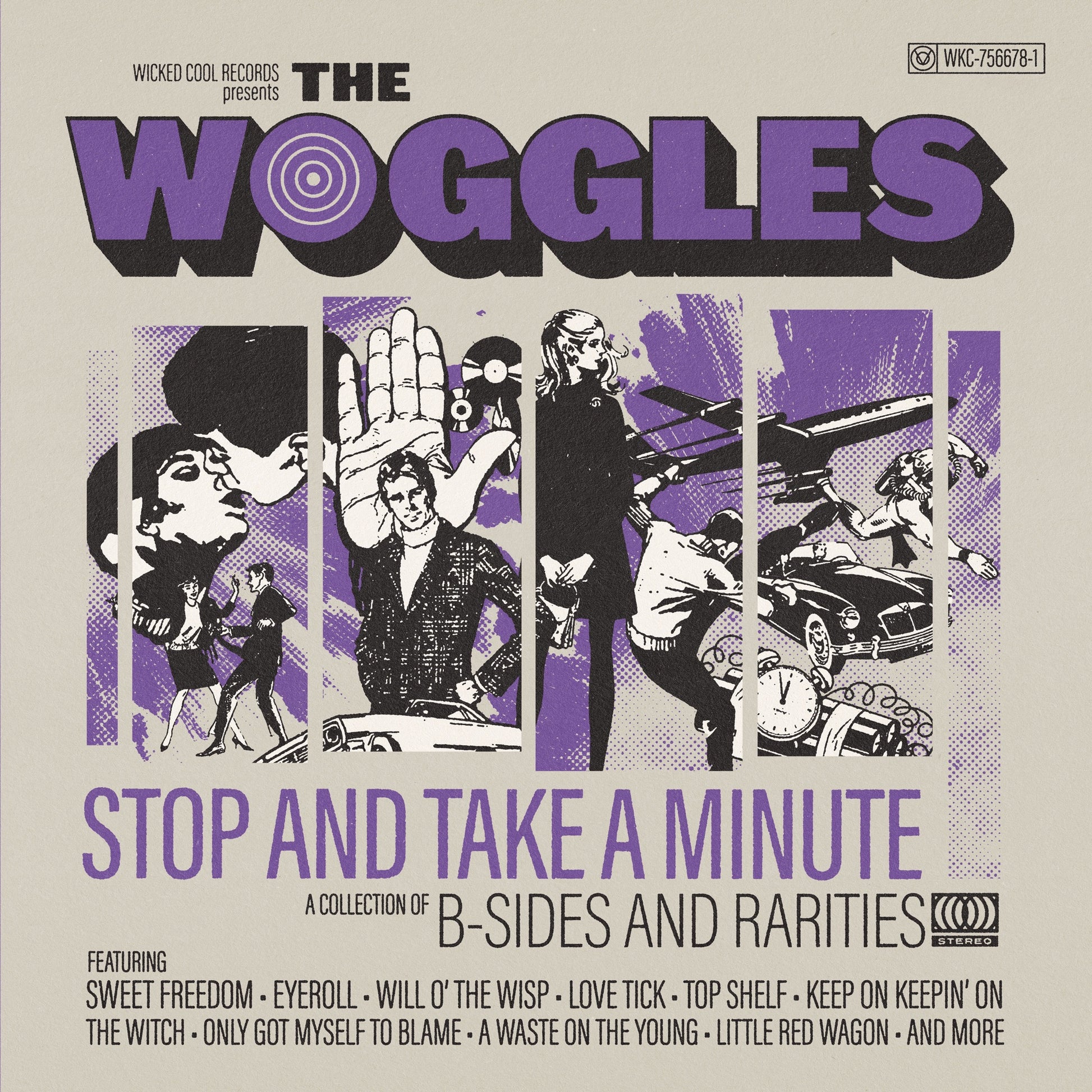 The Woggles - Stop And Take A Minute Album Cover