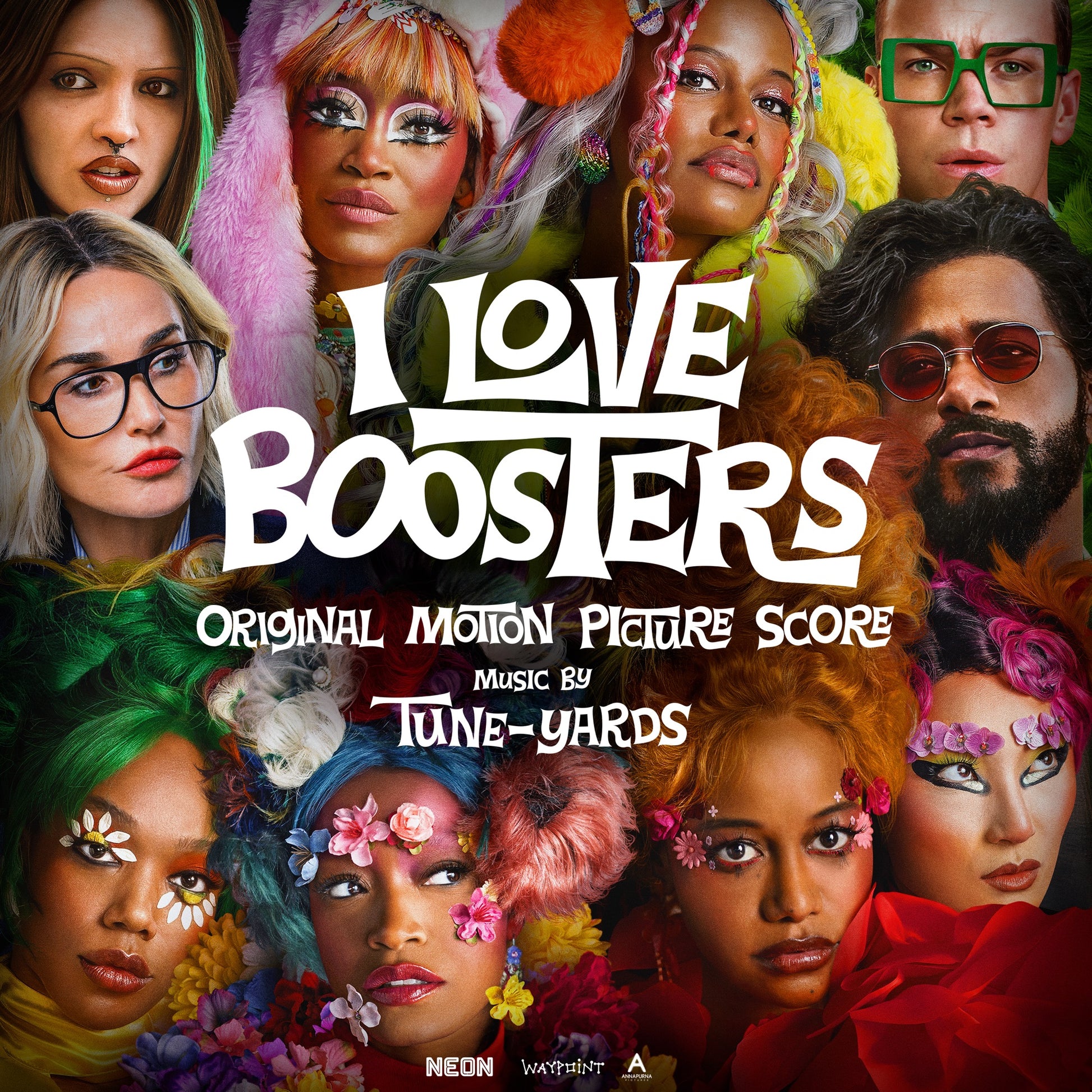 Tune-Yards - I Love Boosters (Original Motion Picture Score) Album Cover