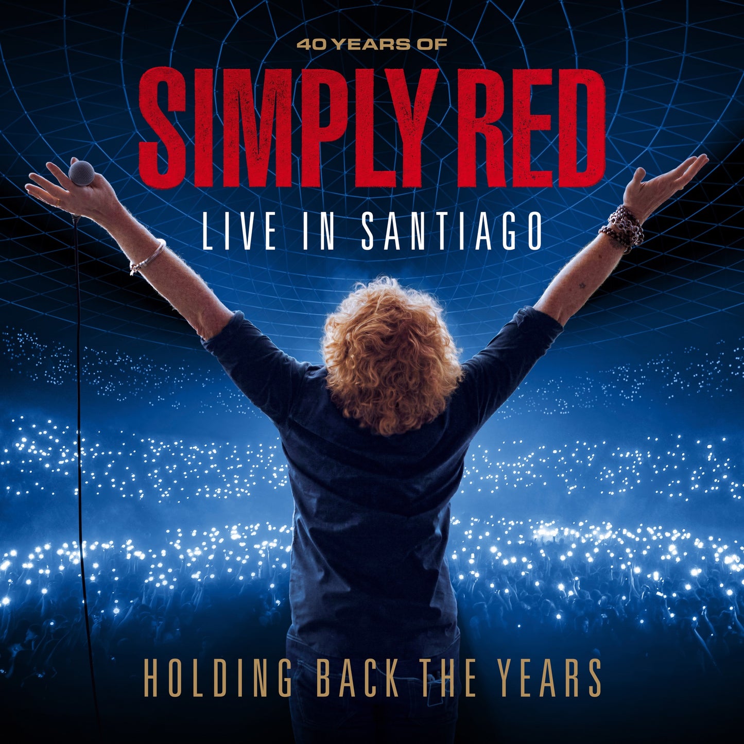 Simply Red - Holding Back the Years: 40 Years of Simply Red, Live in Santiago Album Cover
