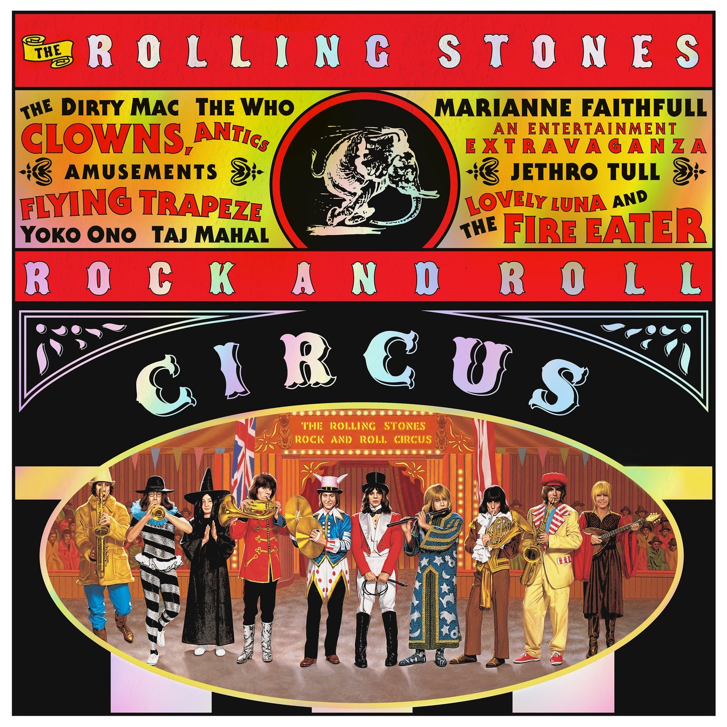 The Rolling Stones - The Rolling Stones Rock and Roll Circus (Expanded Edition) Album Cover