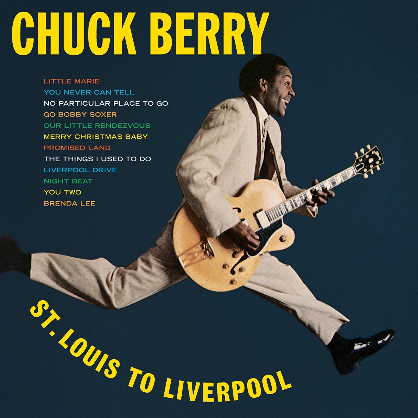 Chuck Berry - St. Louis to Liverpool Album Cover
