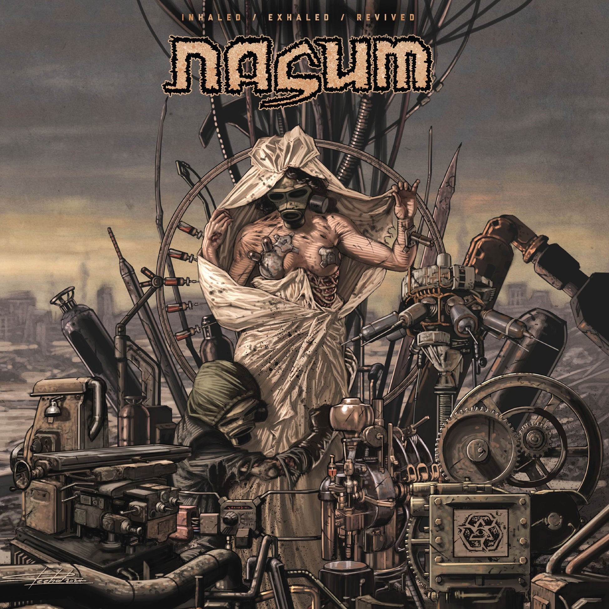Nasum - Inhaled/Exhaled/Revived Album Cover