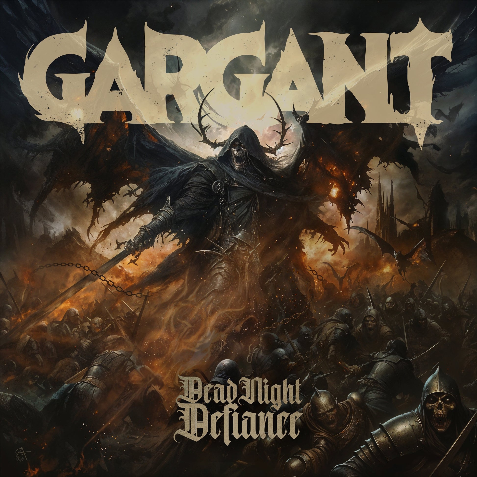 Gargant - Dead Night Defiance Album Cover