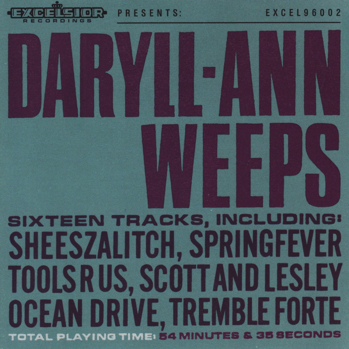 Daryll-Ann - Daryll-Ann Weeps Album Cover