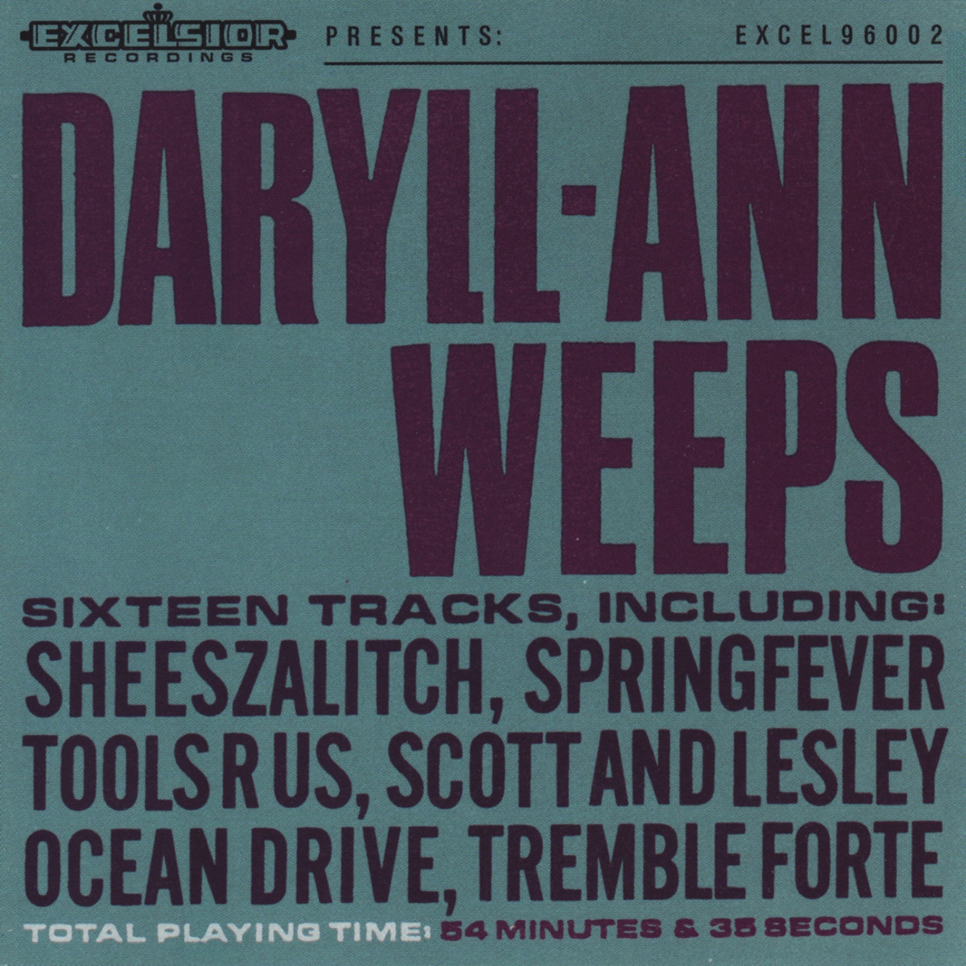 Daryll-Ann - Daryll-Ann Weeps Album Cover