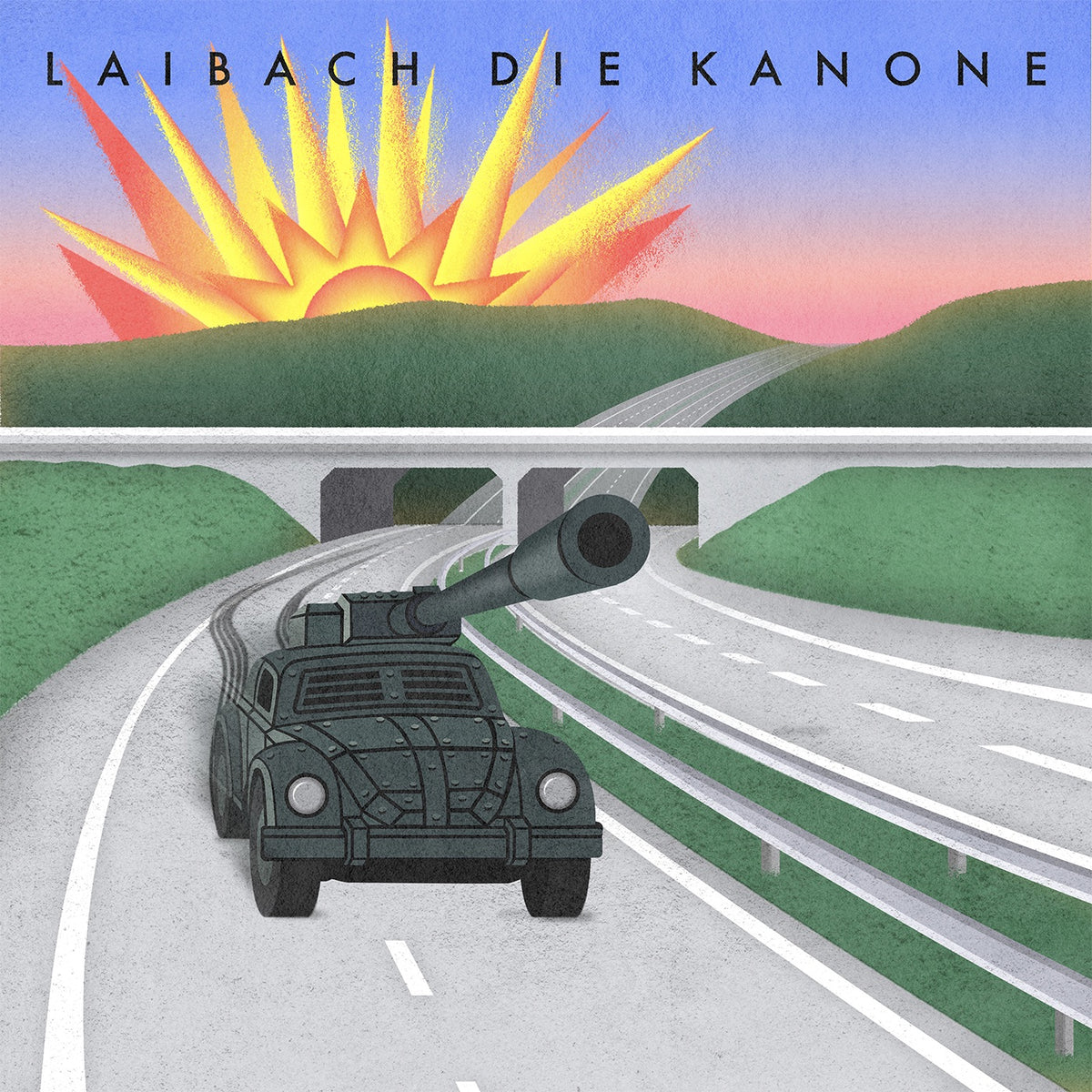 Laibach - Die Kanone (feat. Bijelo Dugme) - Single Album Cover