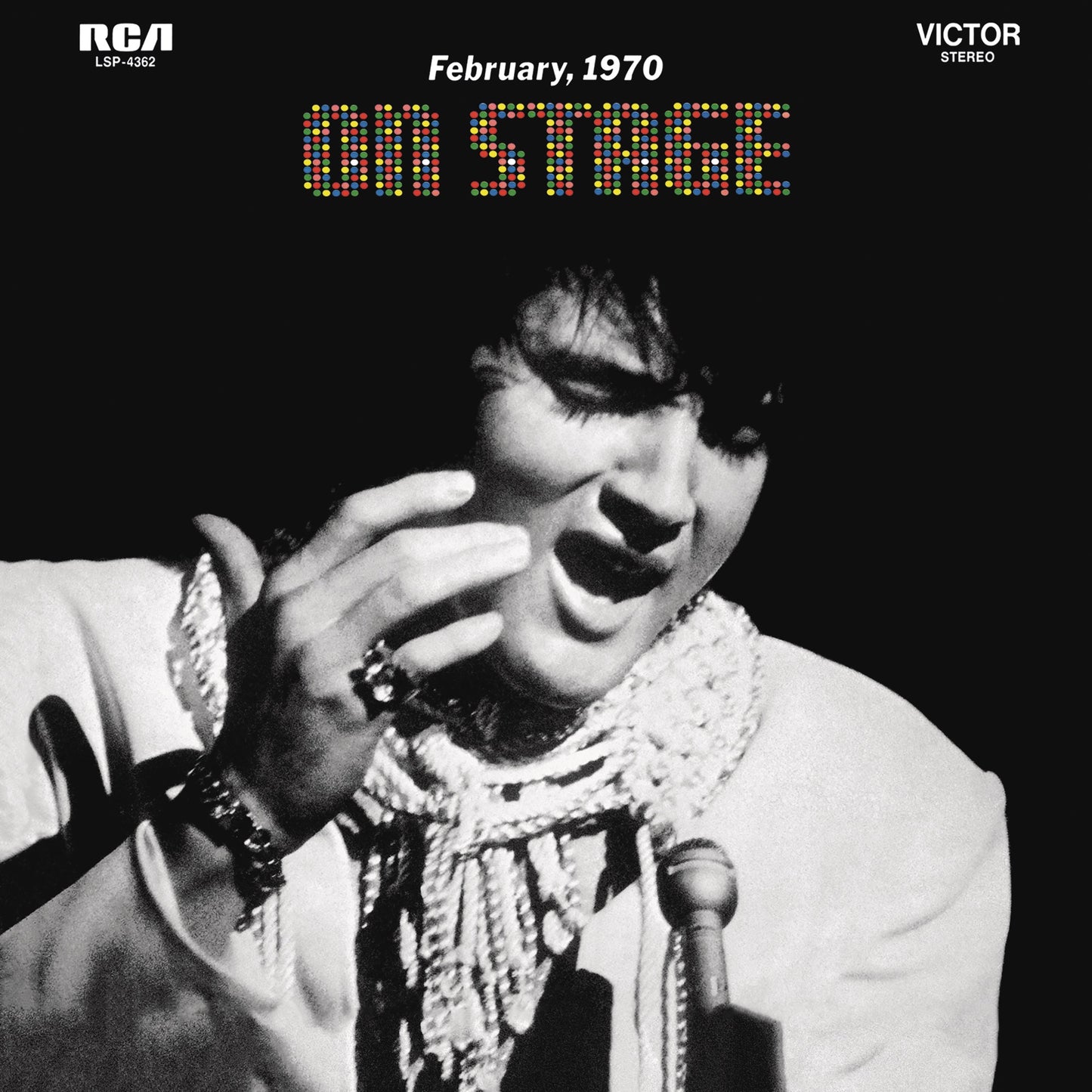 Elvis Presley - On Stage (Live) Album Cover