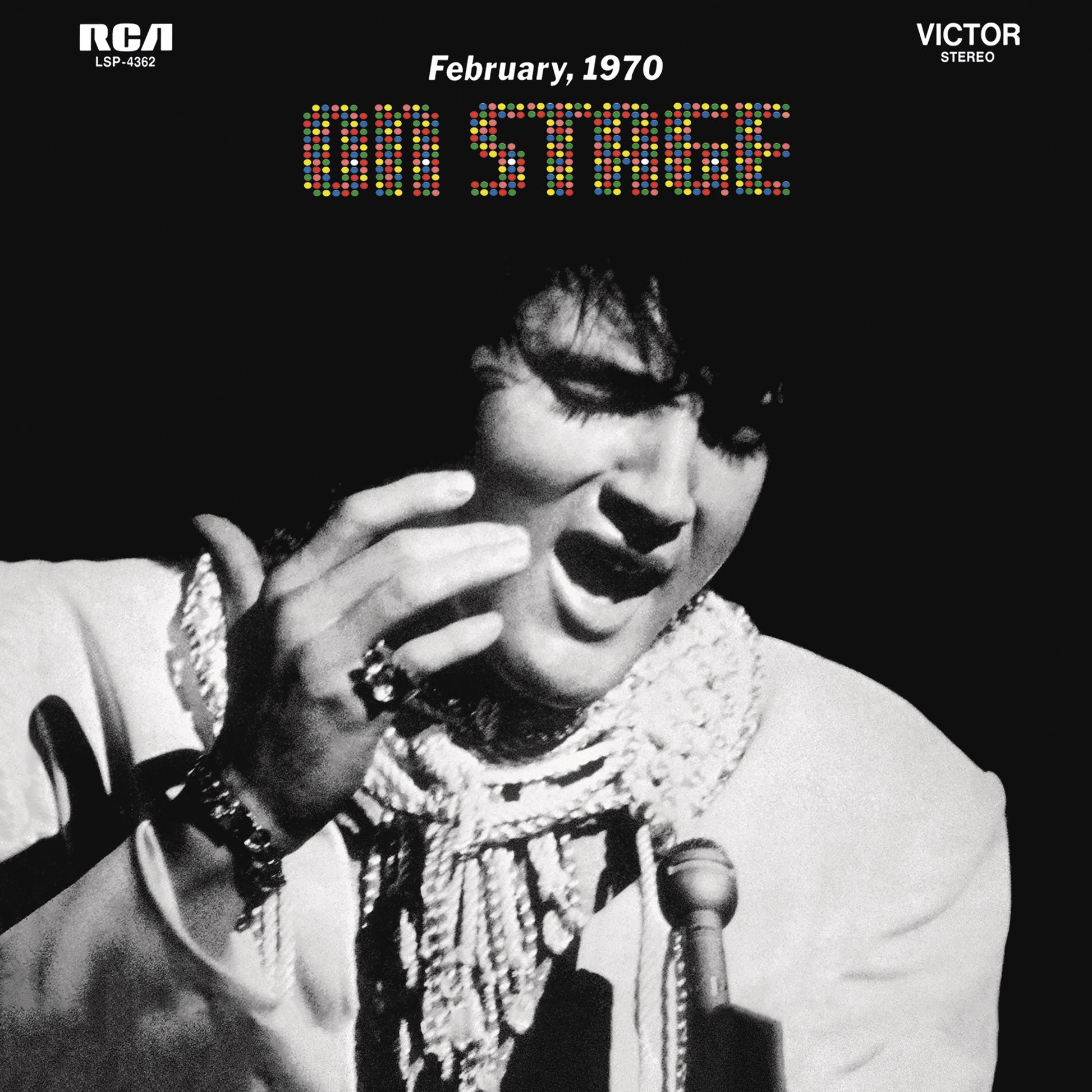 Elvis Presley - On Stage (Live) Album Cover