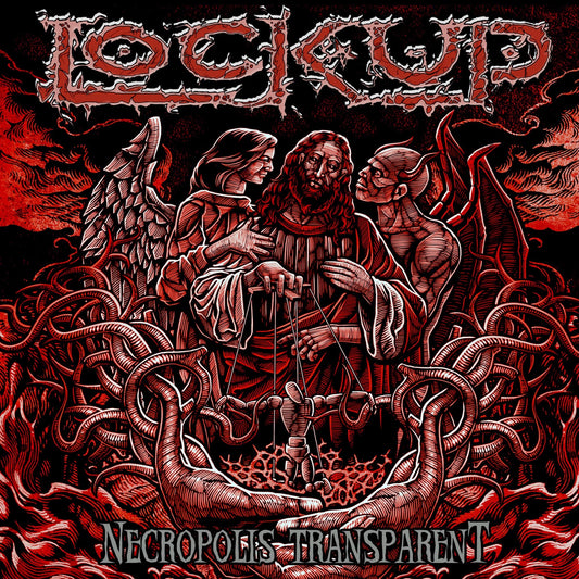 Lock Up - Necropolis Transparent Album Cover