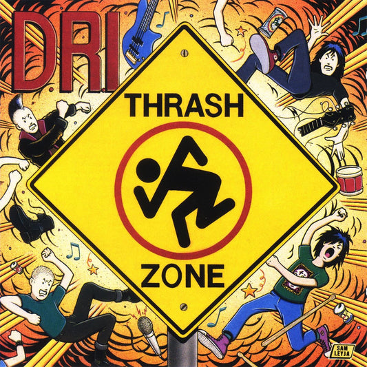 D.R.I. - Thrash Zone (Bonus Track Version) Album Cover