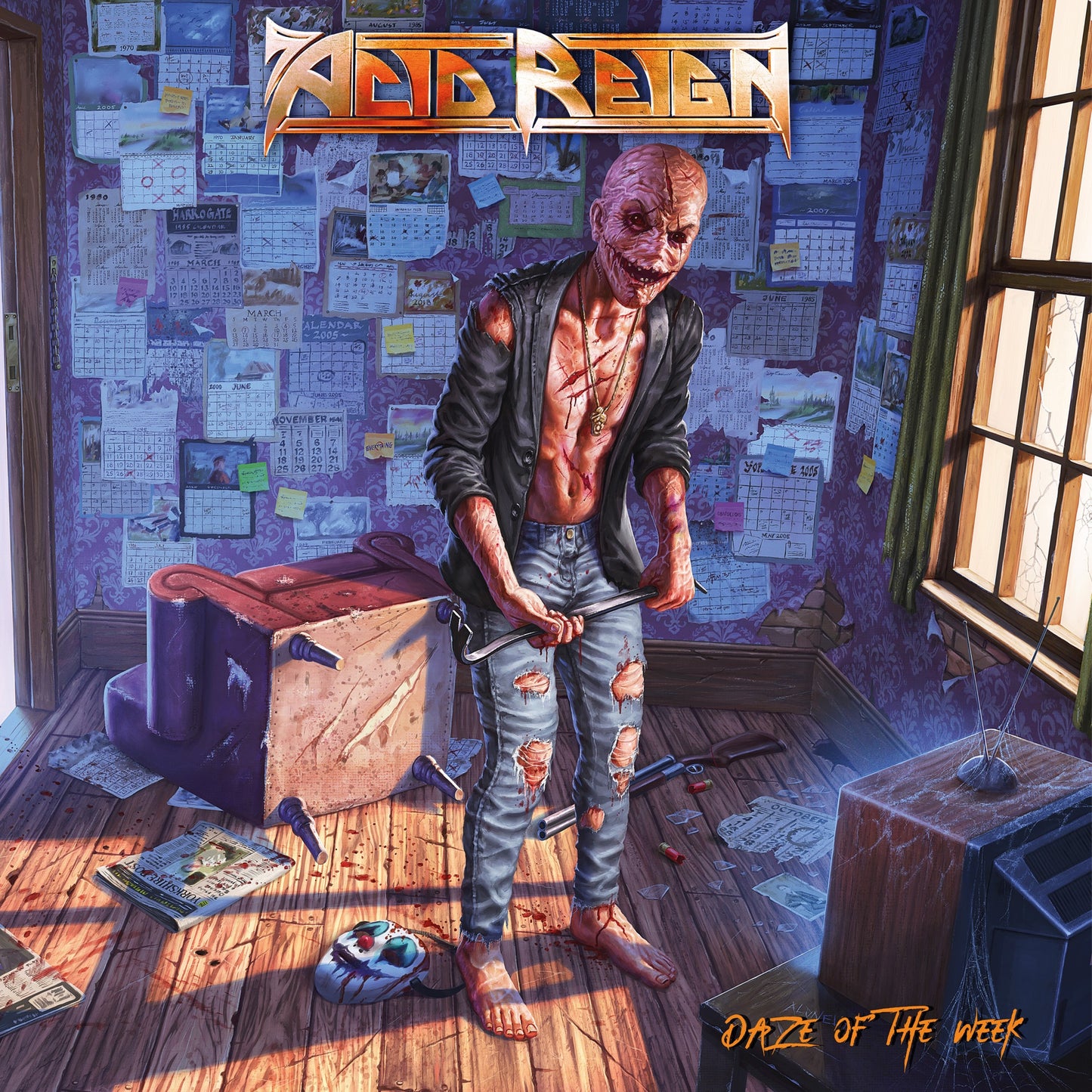 Acid Reign - Daze Of The Week Album Cover