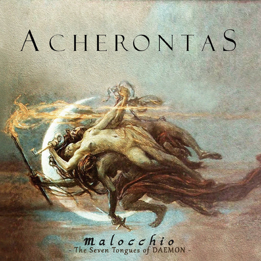 Acherontas - Malocchio - The Seven Tongues of Daemon Album Cover
