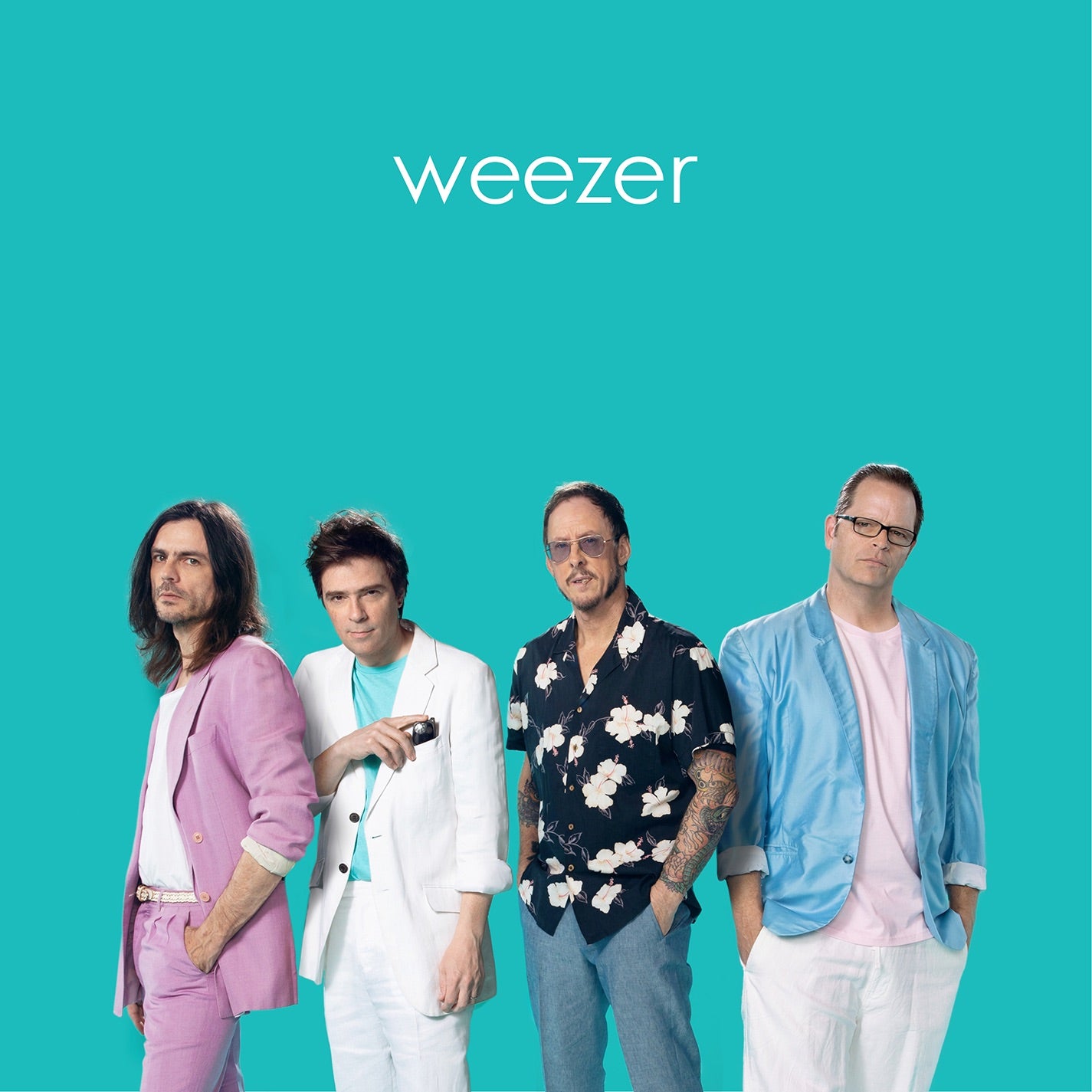 Weezer - Weezer (Teal Album) Album Cover